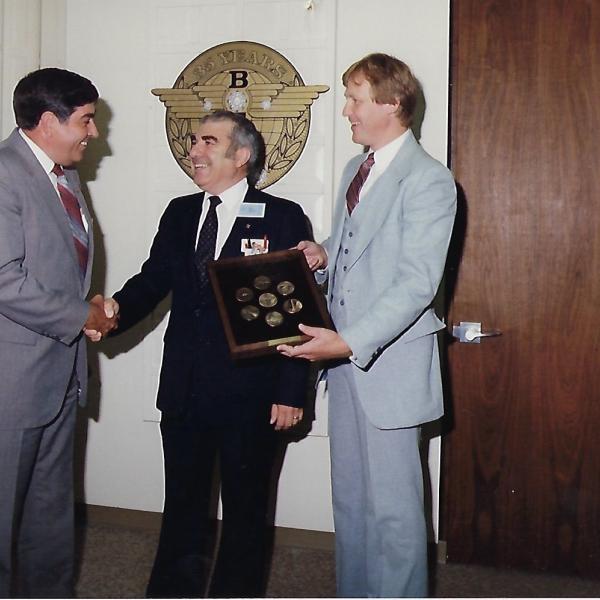Ike's 35th Anniversary at Boeing. Image courtesy Ike Azose.