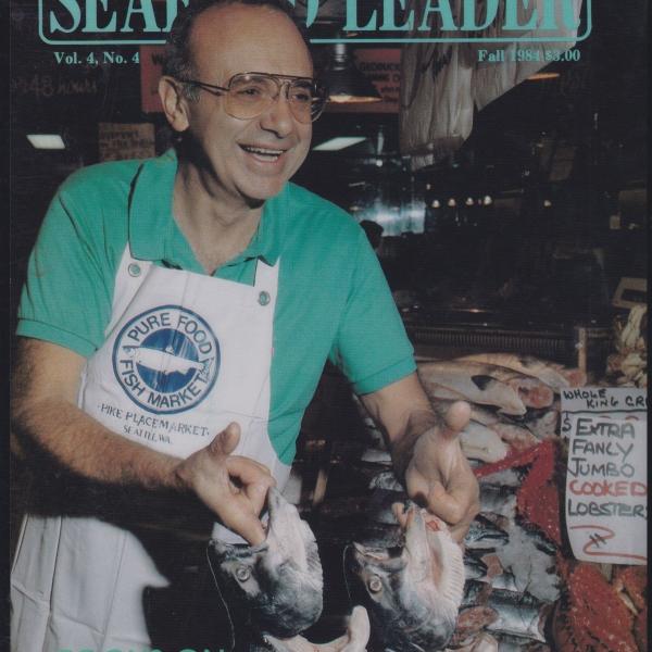Solly Amon featured in Seafood Leader, 1984