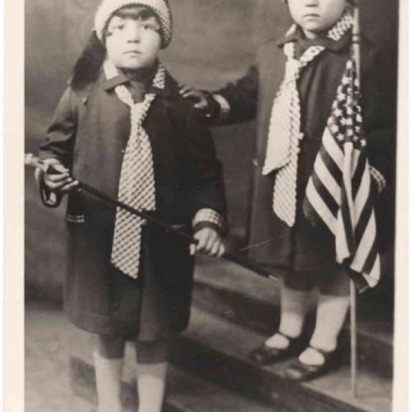 Pola's cousins, Rebecca and Esther