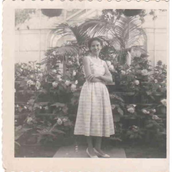 Pola at the Volunteer Park Greenhouse