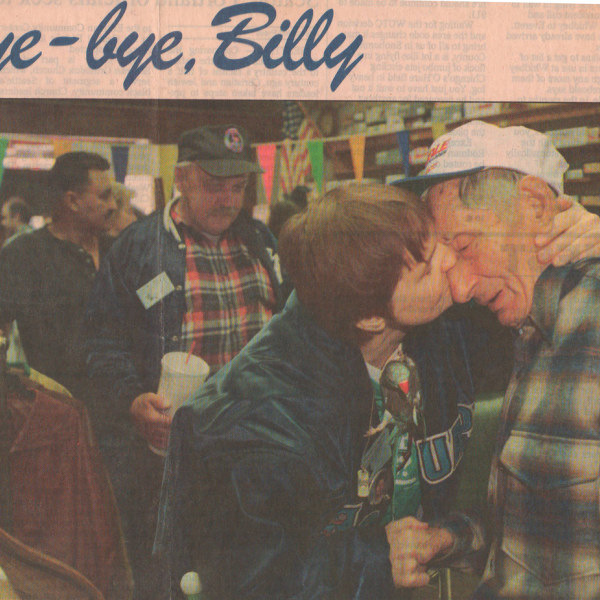 Delila VanWeerthulzen says goodbye to Billy