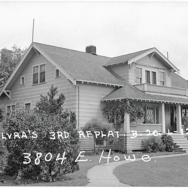 3804 E Howe St, Madison Park as it appeared in times past