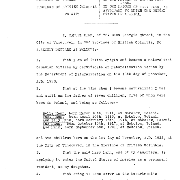 Mary Mann US Papers 1932.png