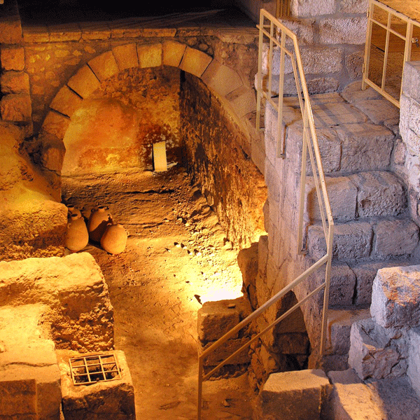 Herodian Quarter Wohl Museum in the Jewish quarter of the Old City Jerusalem