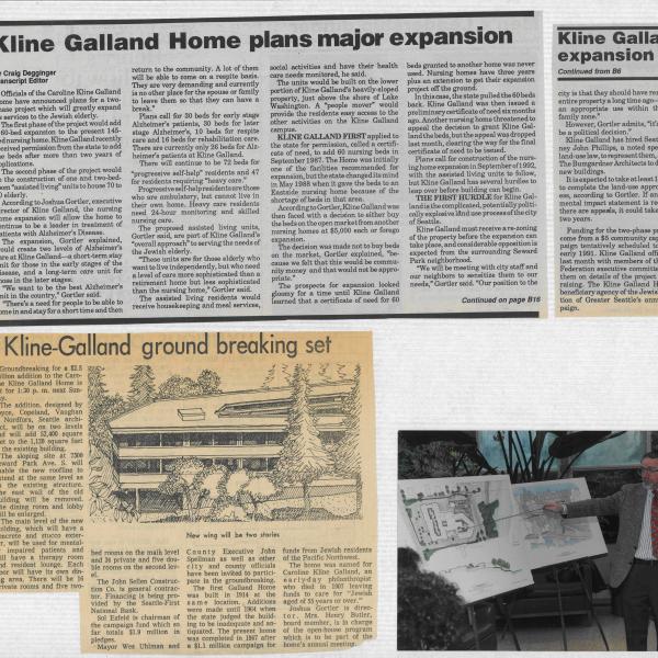 Kline Galland plans major expansion