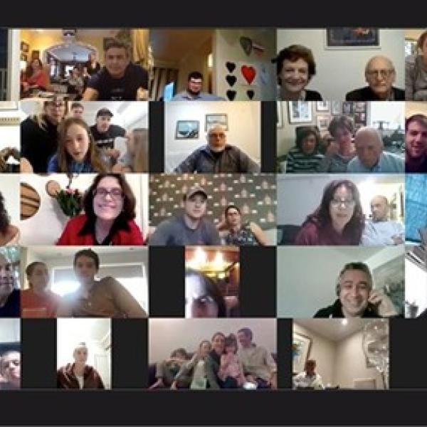 Menasce Family & Friends Zoom Seder