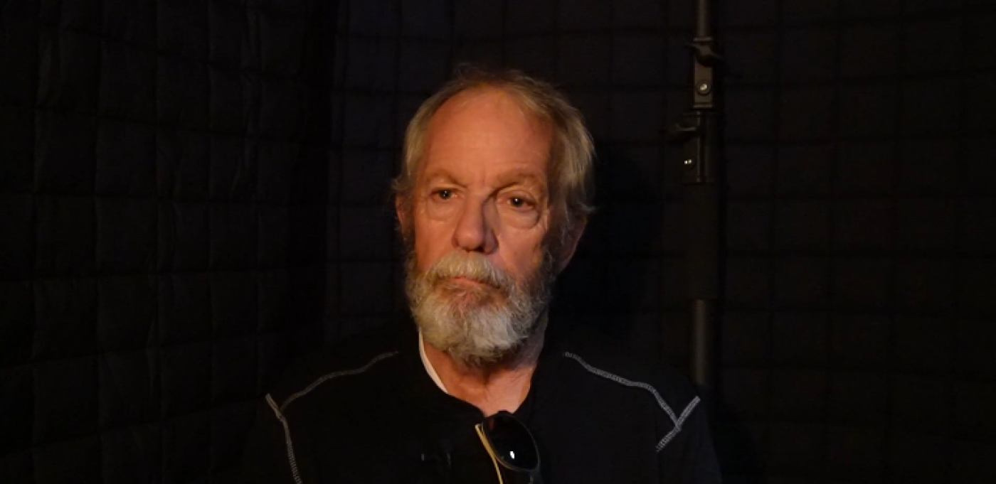Jim Carroll was interviewed at the Whidbey Island Center for the Arts in April, 2025