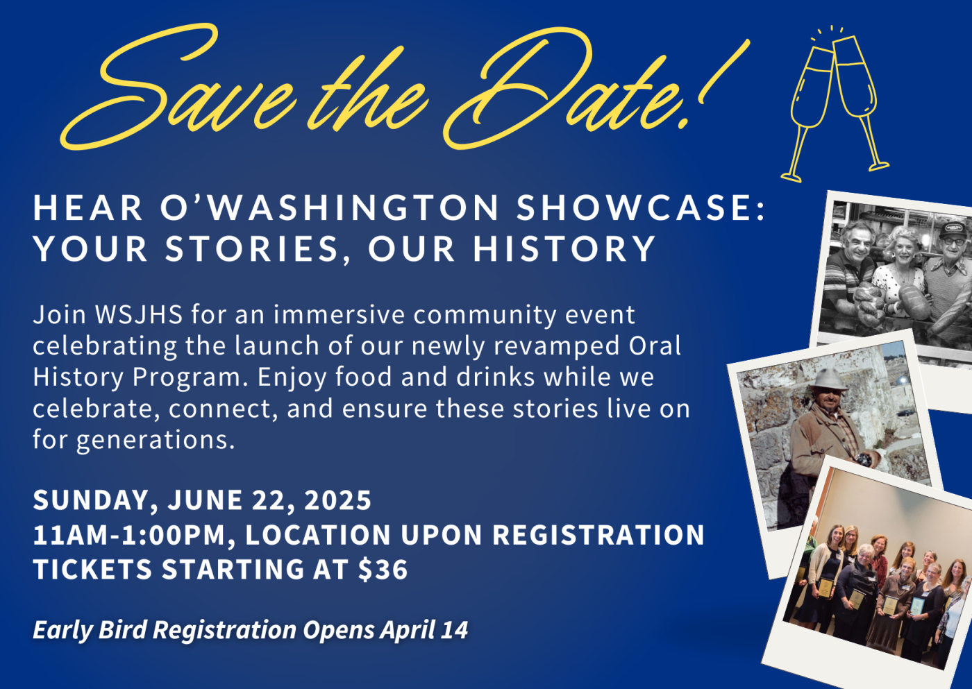 Showcase Graphic Email - Save the Date