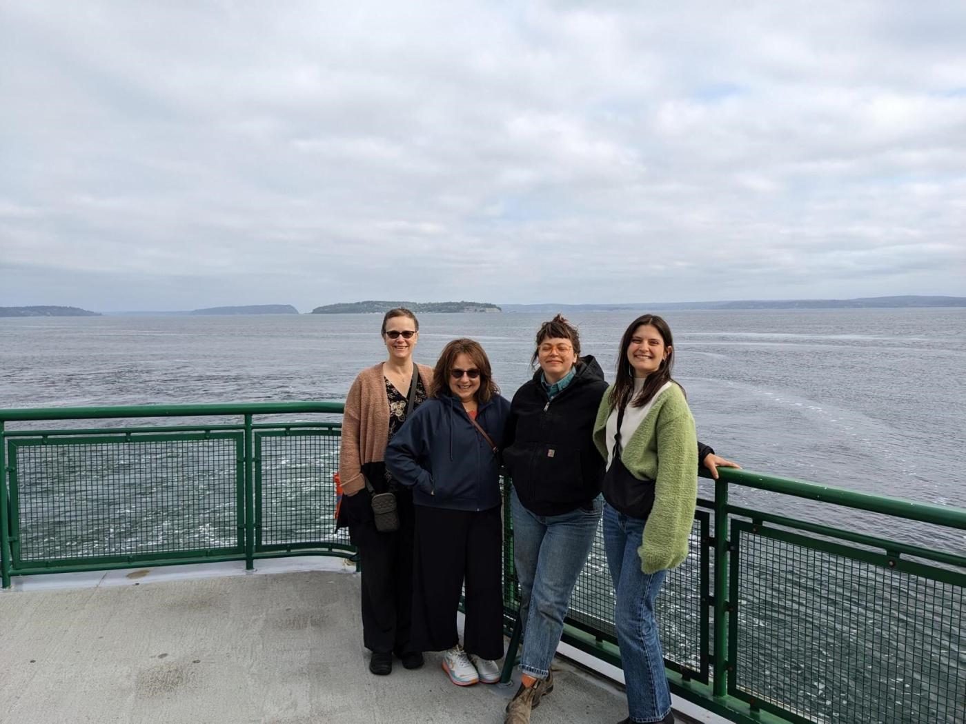 WSJHS staff set sail to bring the Story Booth to Whidbey Island.
