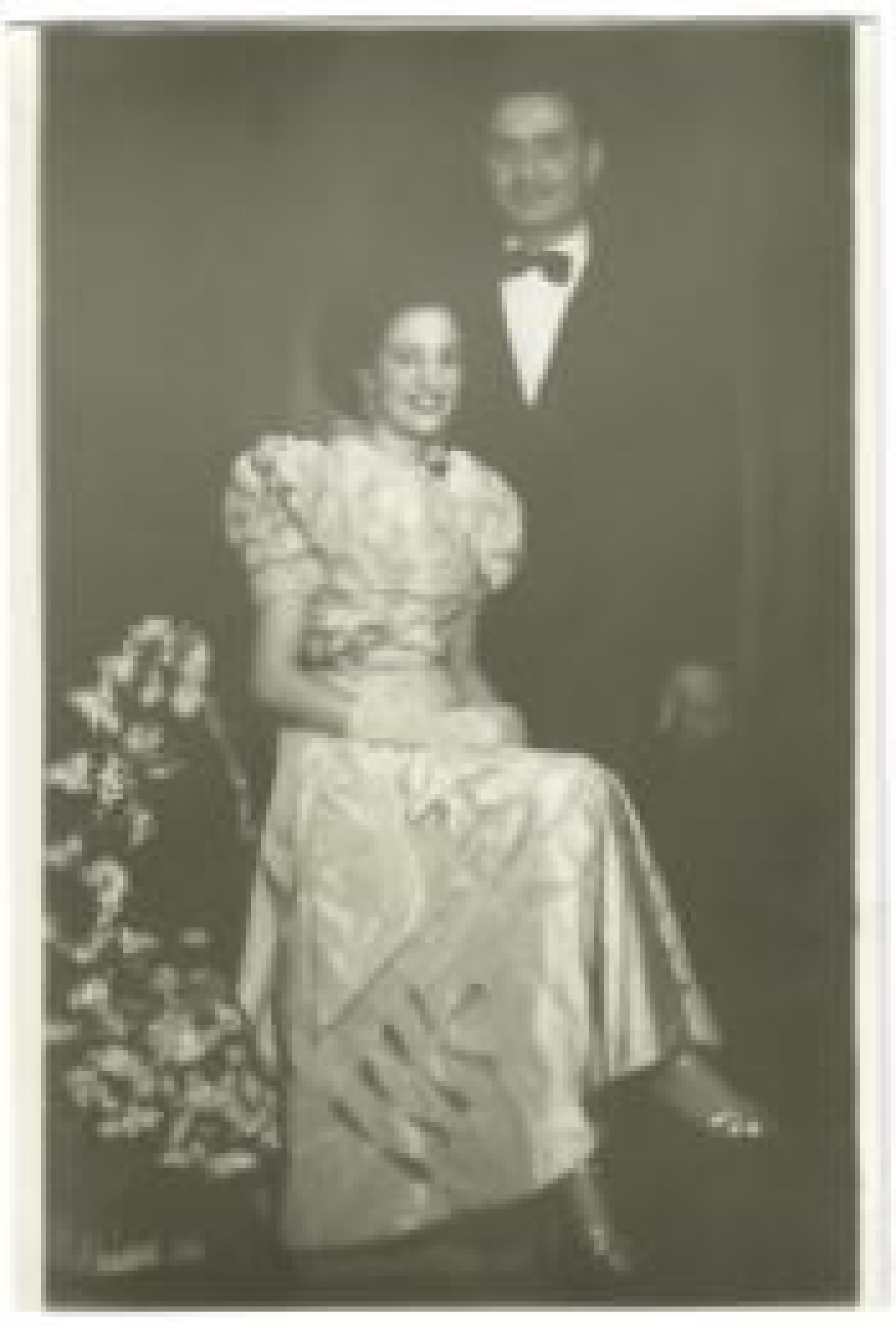 Glamour shot with unidentified gentleman