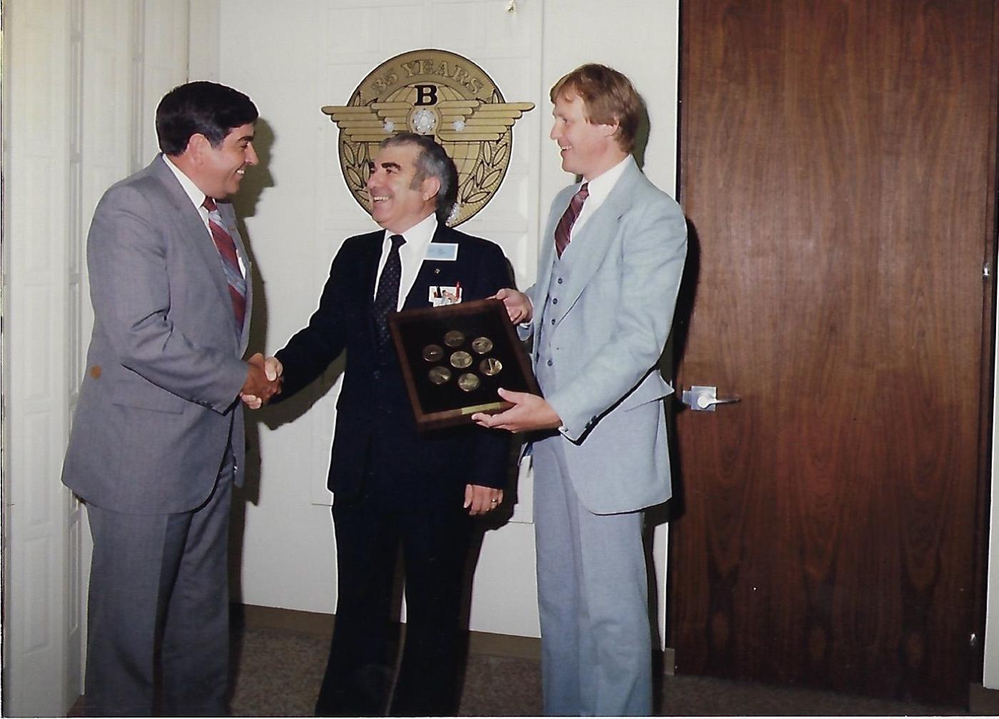 Ike's 35th Anniversary at Boeing. Image courtesy Ike Azose.