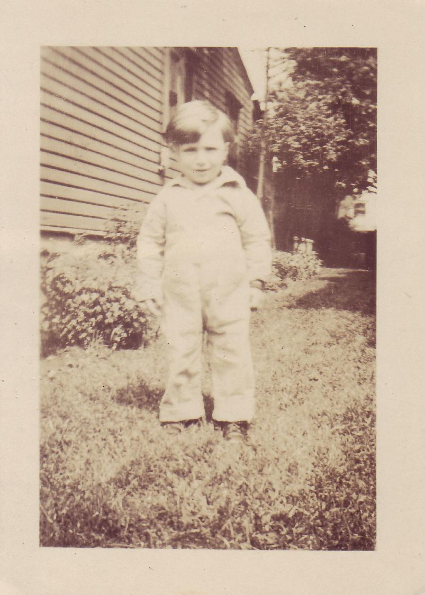 Ike Azose at approximately 5 years old. Image courtesy Ike Azose