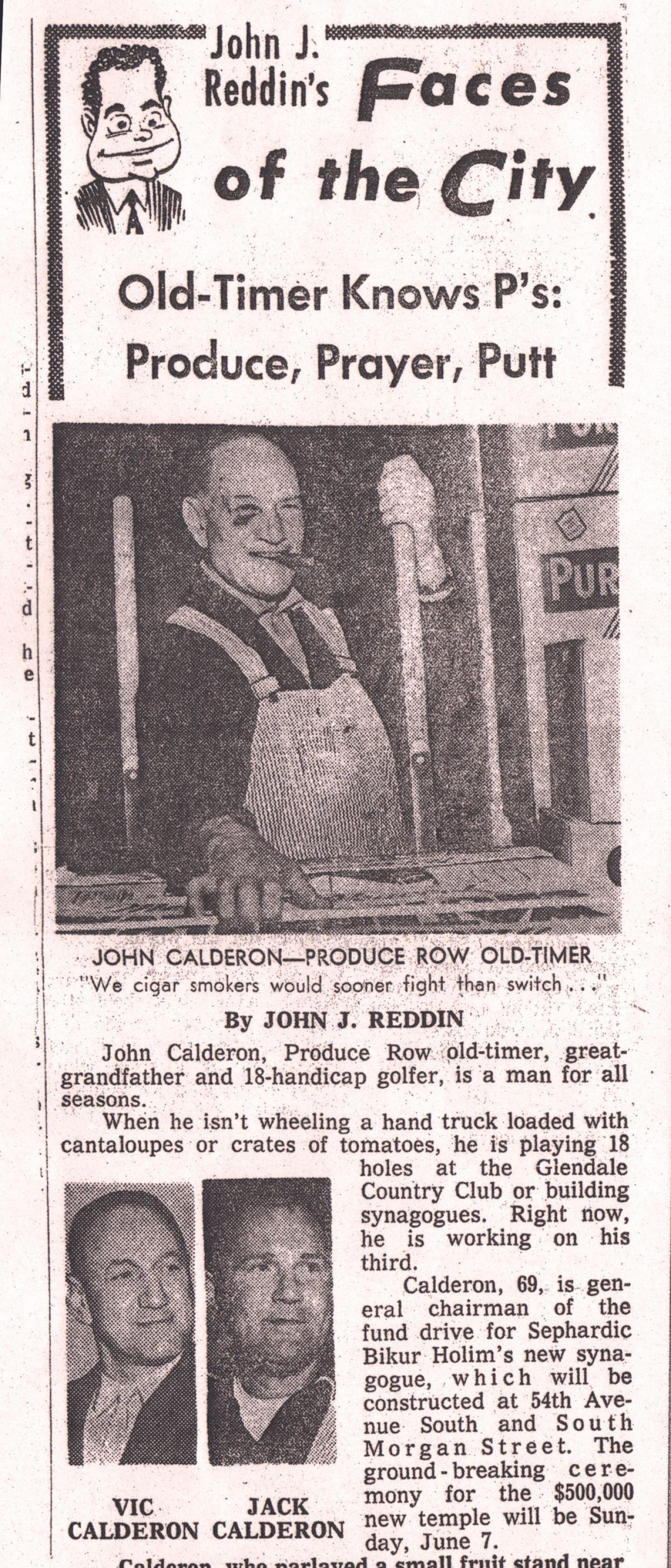 John Calderon was a fixture on Seattle's Produce Row.