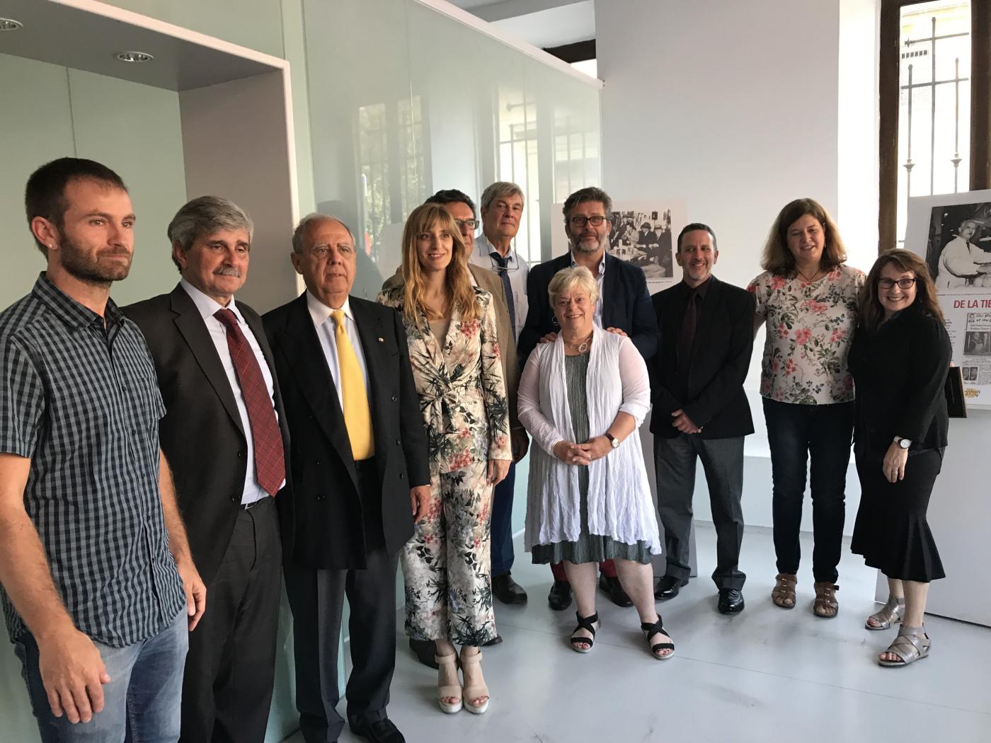 Shalom! Sefarad exhibit opening: Dignitaries and VIP guests.