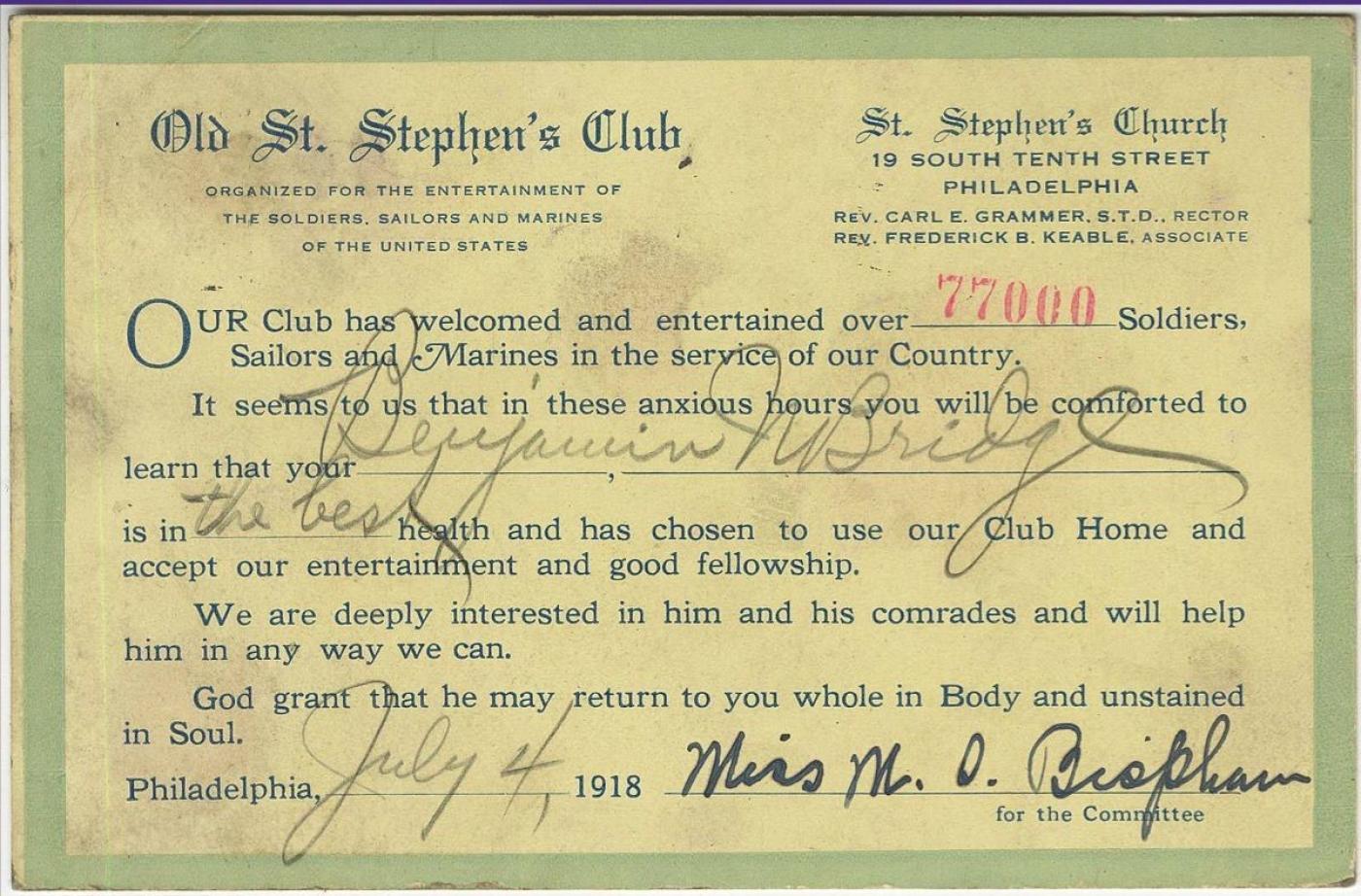 Photo Courtesy Bridge Family