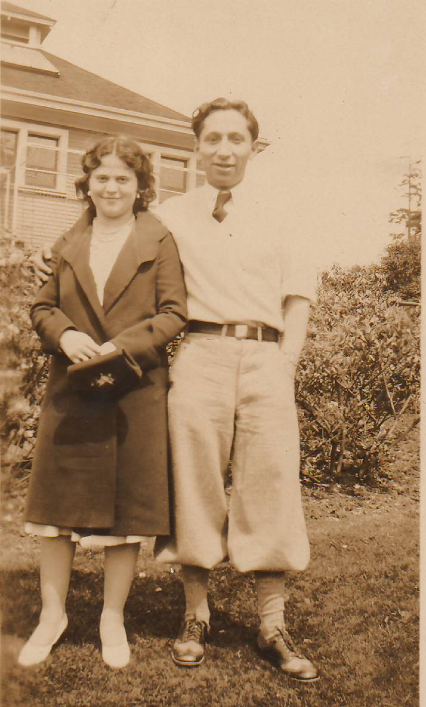 Billy and Mary courting 1930