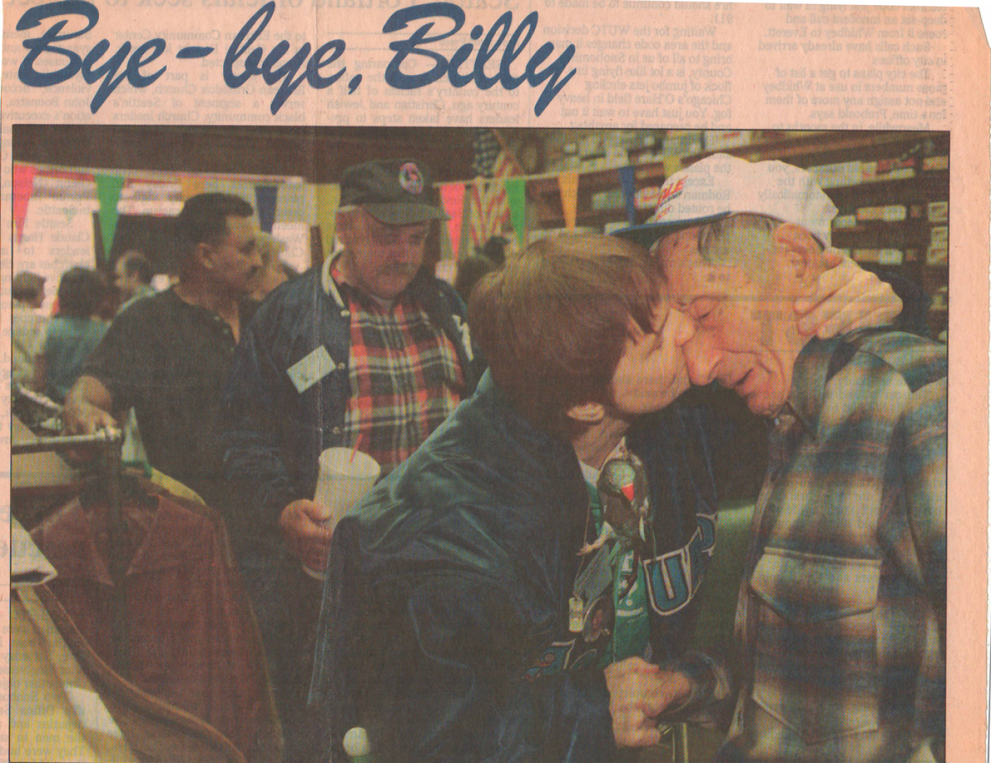 Delila VanWeerthulzen says goodbye to Billy