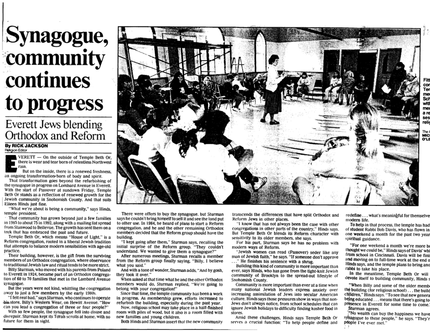 Everett Jews Blend Orthodox with Reform.png