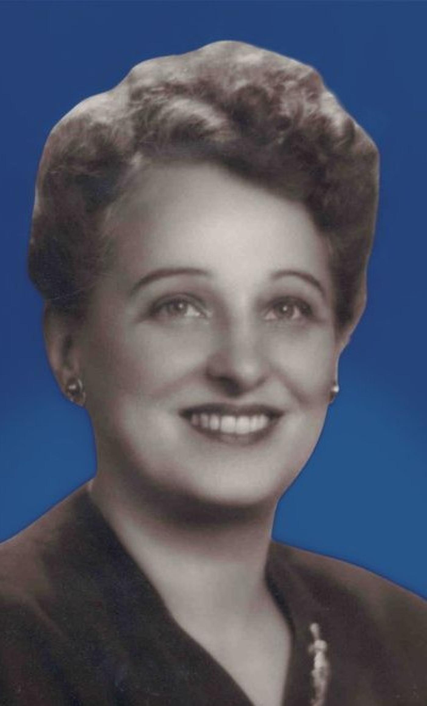 One of Herb’s favorite photos of his mother Sally. Image courtesy Bridge Family.