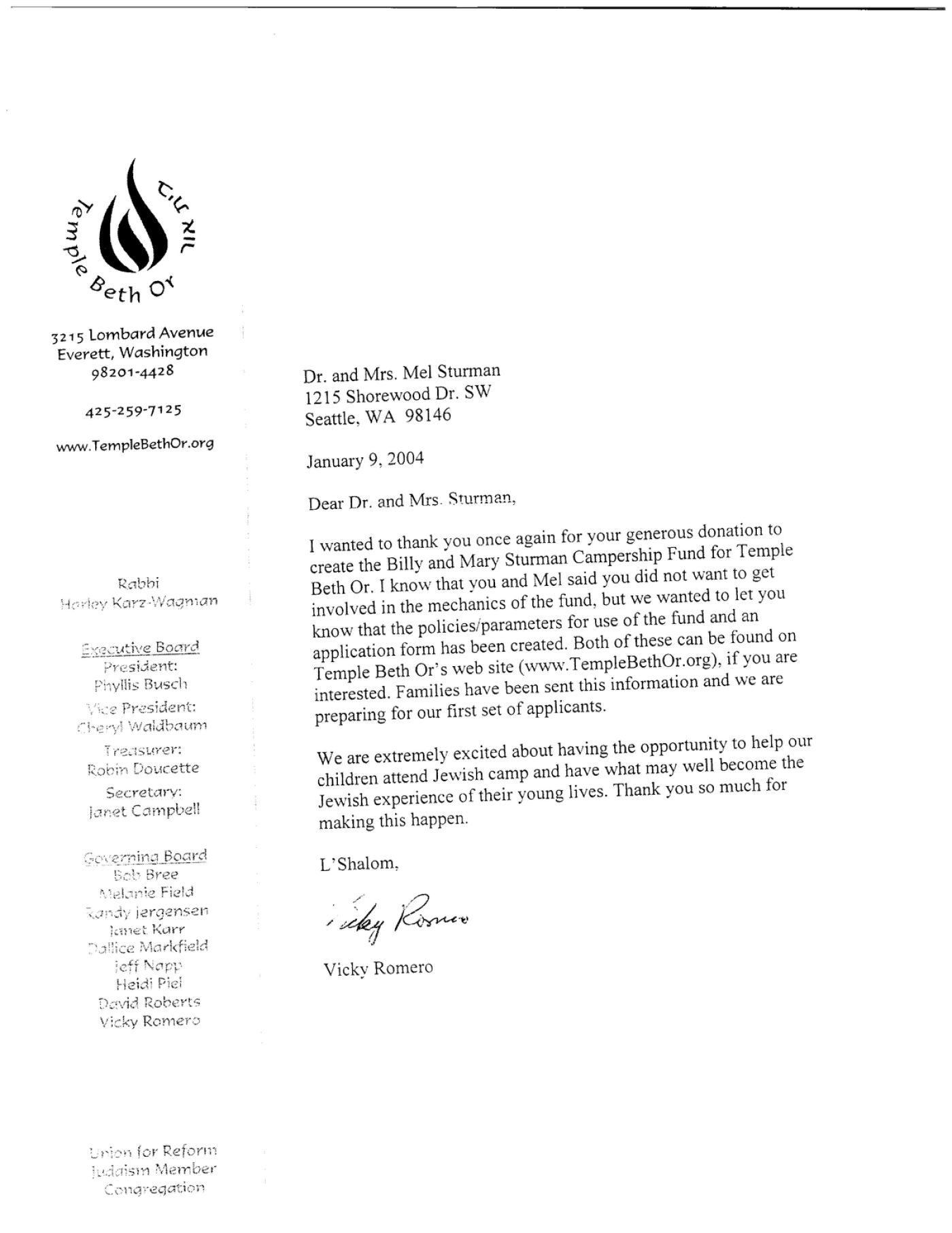 Temple Beth Or campership recognition.png