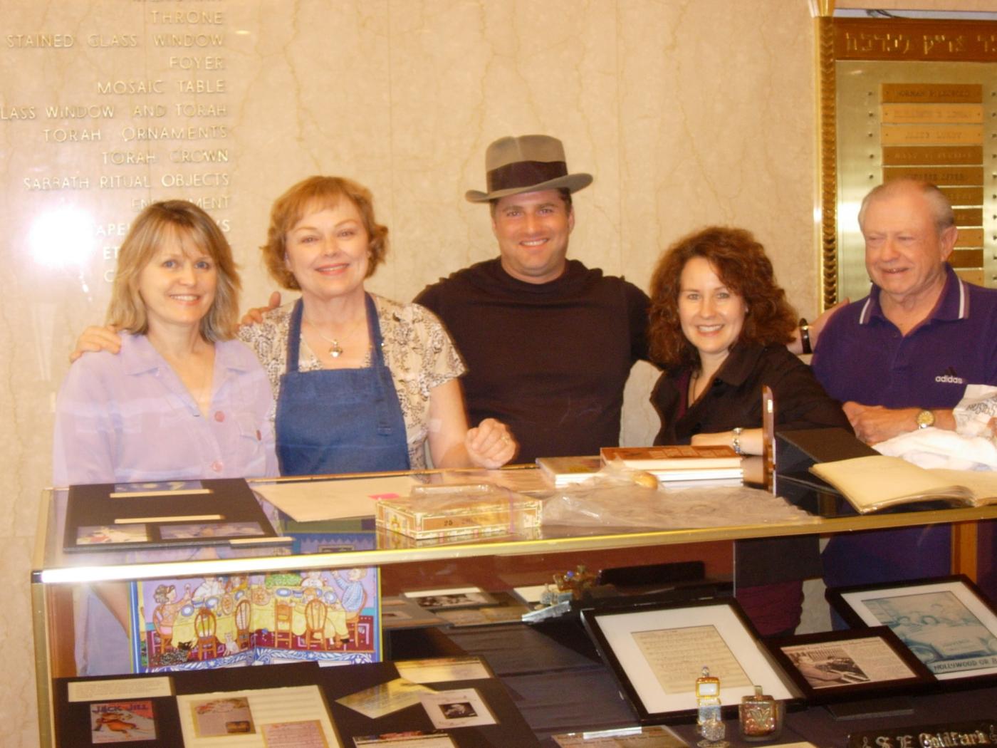 The Setting up of the Exhibit