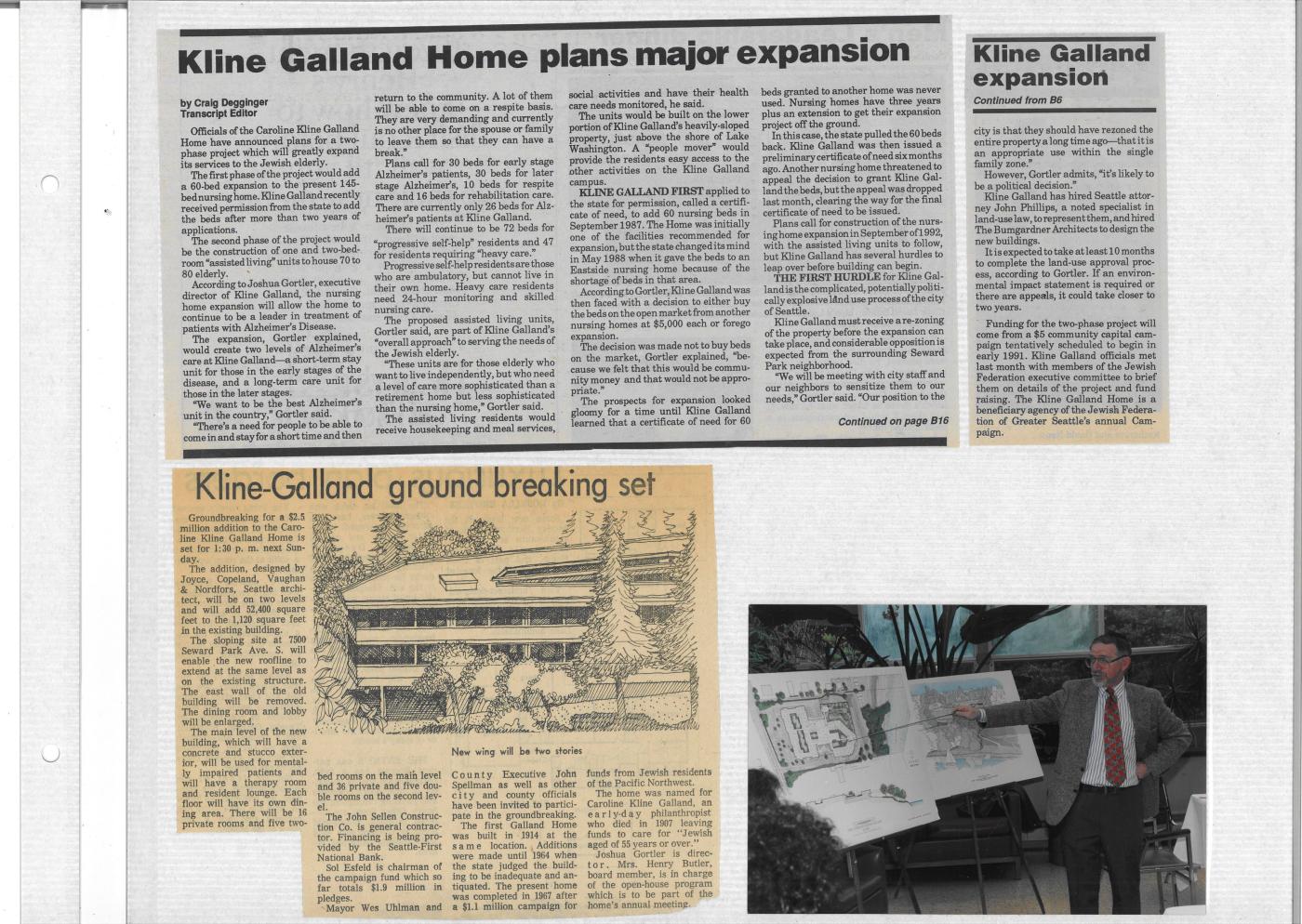 Kline Galland plans major expansion