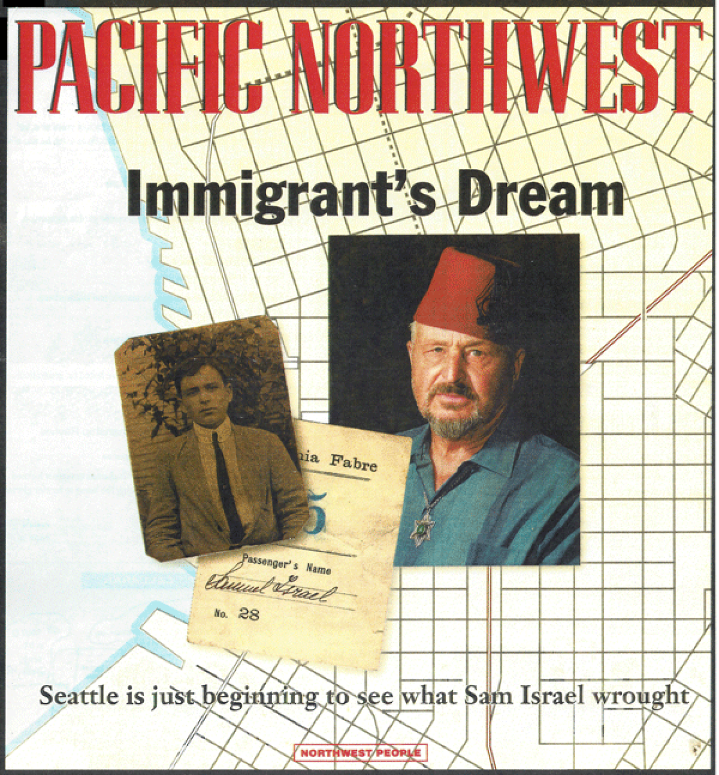 Sam is featured on the cover of Seattle Times, Pacific Northwest Magazine, “Immigrant’s Dream,” April 11, 1999.