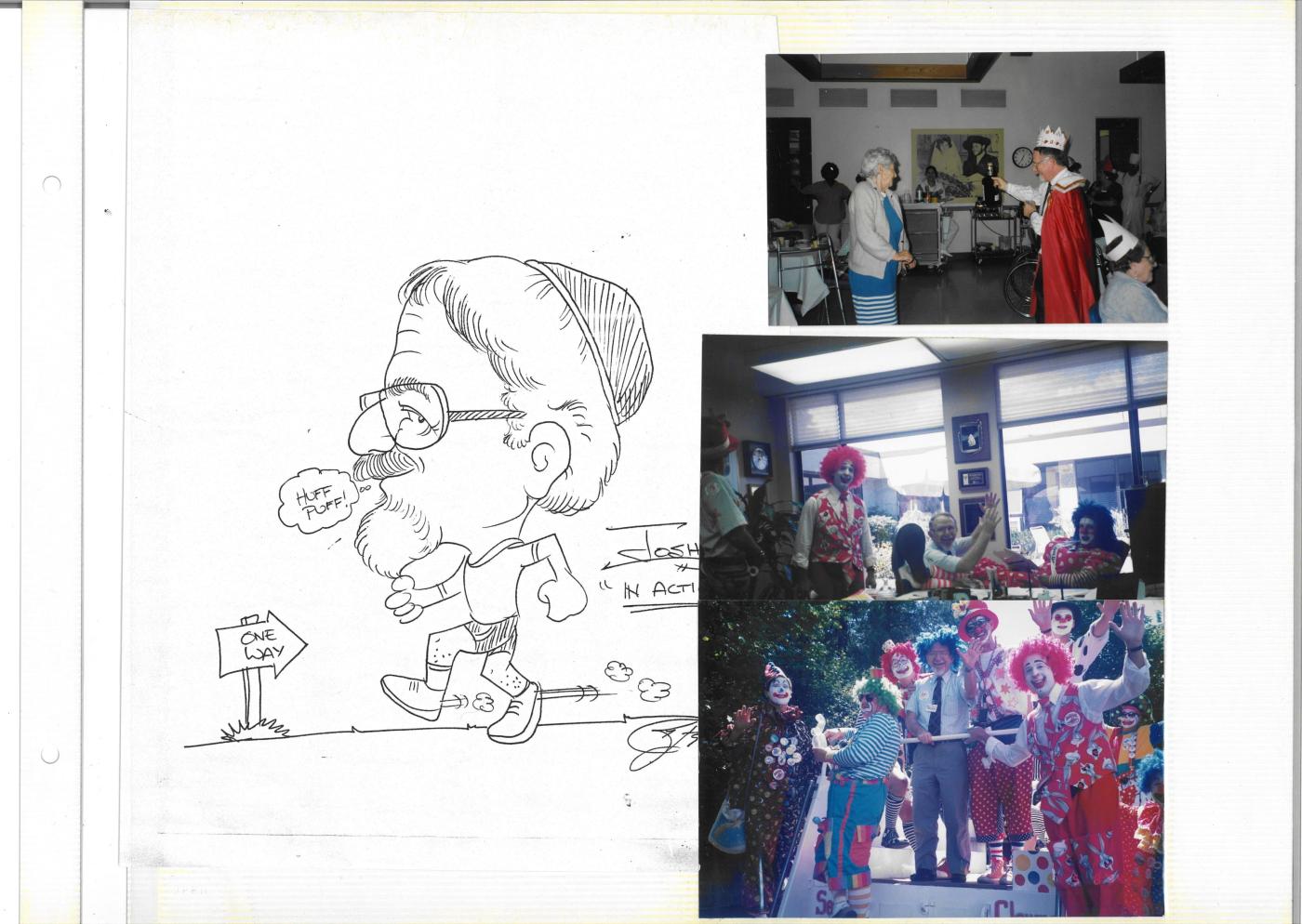 Sketch and photos from Seafair