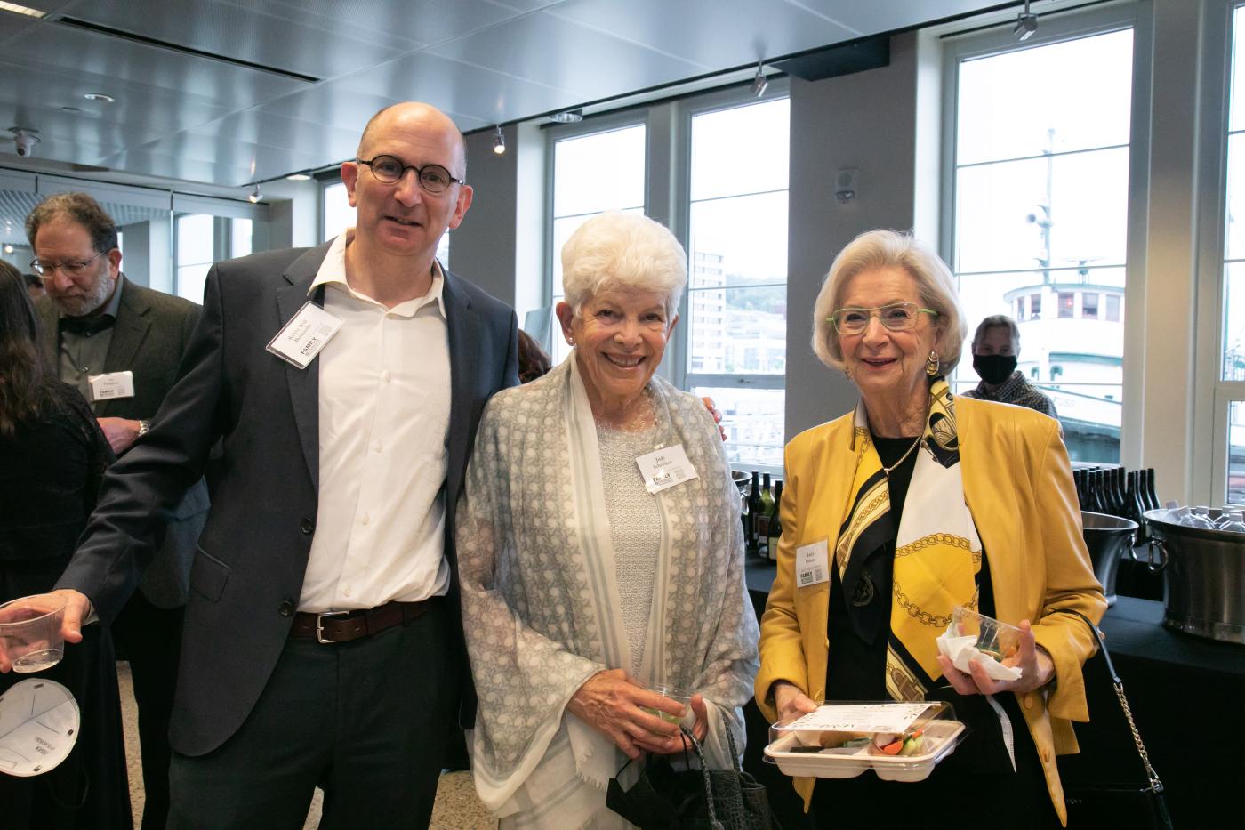 Rabbi Will Berkovitz, Ruth Schocken and Lucy Pruzan