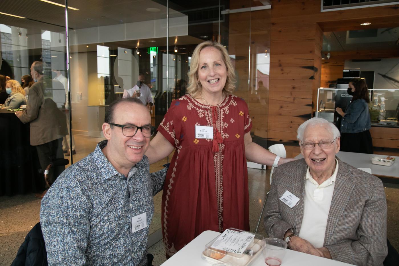 Marvin, Lisa and Marty Brashem