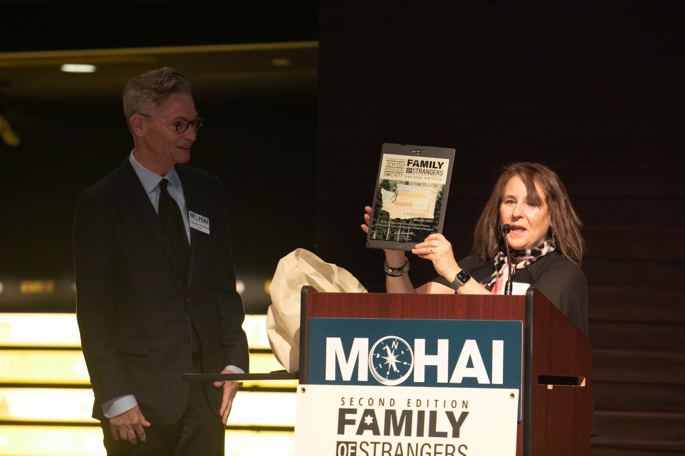 Lisa Kranseler and Leonard Garfield