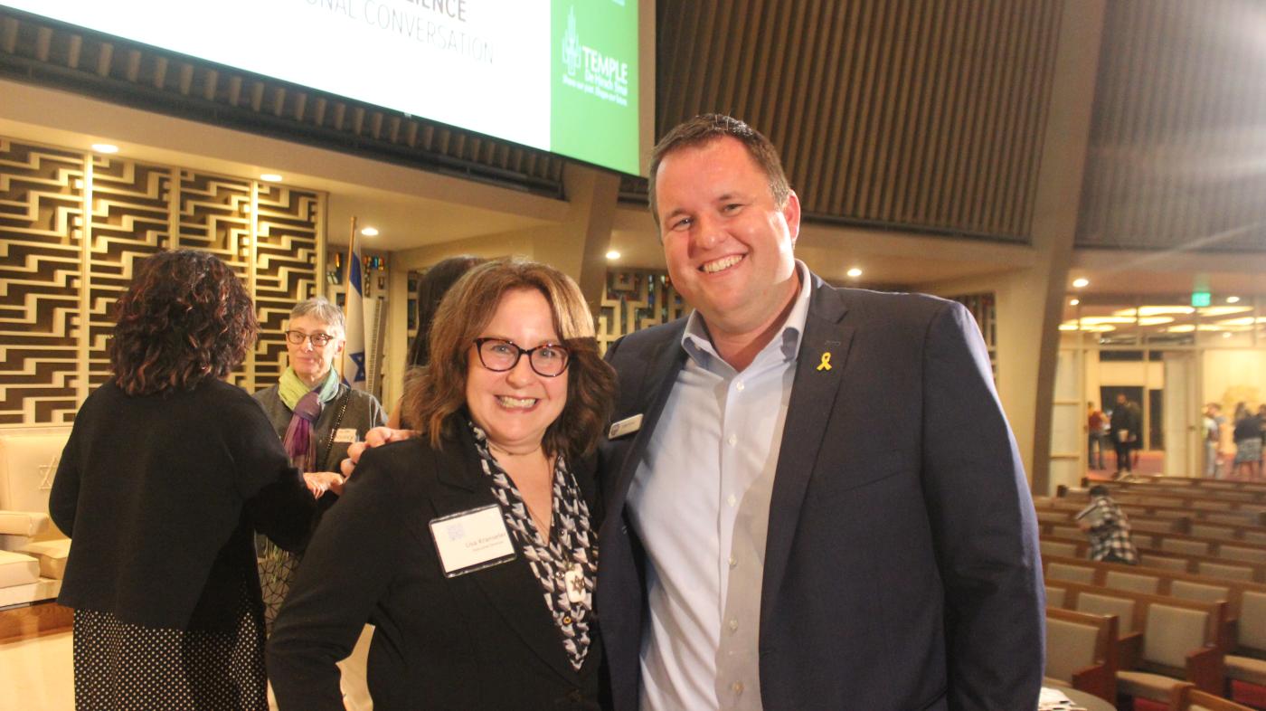 Lisa Kranseler with Solly Kane.JPG 