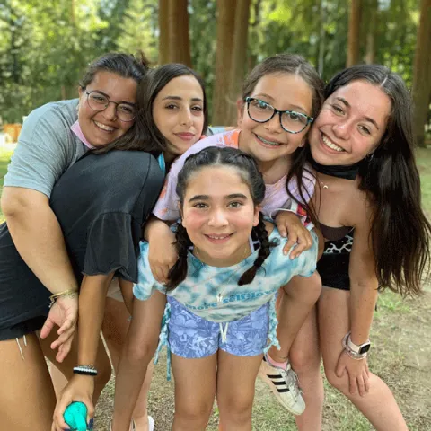 Campers at Camp Solomon Schechter  Courtesy of Samis Foundation